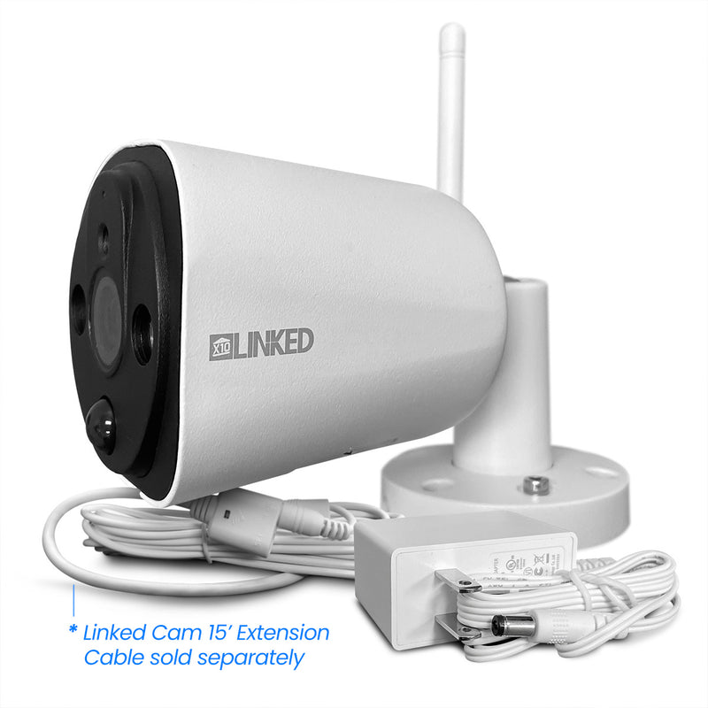 Linked LZ8 1080p Outdoor WiFi Security Camera w/ PIR Sensor for Better Motion Sensing