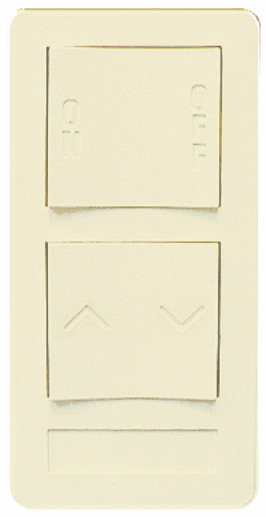 XP2D-I-NS NEW STYLE 2 BUTTON KEYPAD, 1 ON/OFF, 1 DIM CONTROL, IVORY