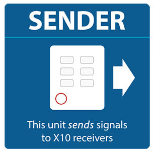 X10 PAT03/PHR04 Bundle - PRO 16 Channel Transceiver and PRO RF Key Chain Remote