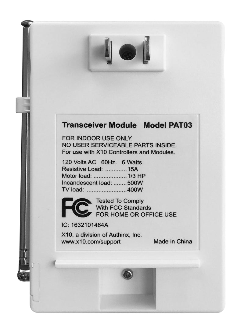 PAT03 X10 PRO 16 Channel Transceiver