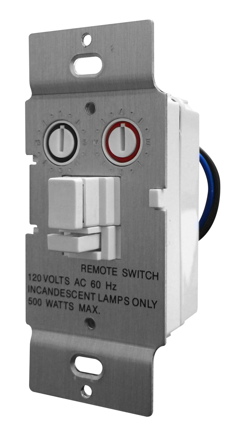 WS18A X10 Push Button Dimmable Wall Switch - Works with LED bulbs –