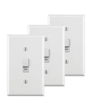 3 Pack WS469 Push Button Relay Wall Switch