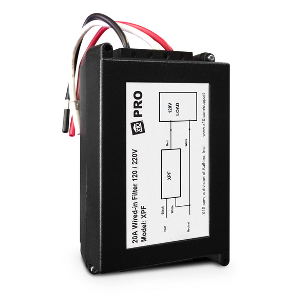 XPF 20A Wired-In Noise Filter – X10.COM XPF 20A Wired-In Noise Filter – X10.COM